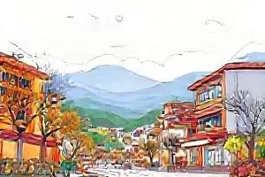 《三层递进读法》封面，三层台阶状色块由浅至深排列